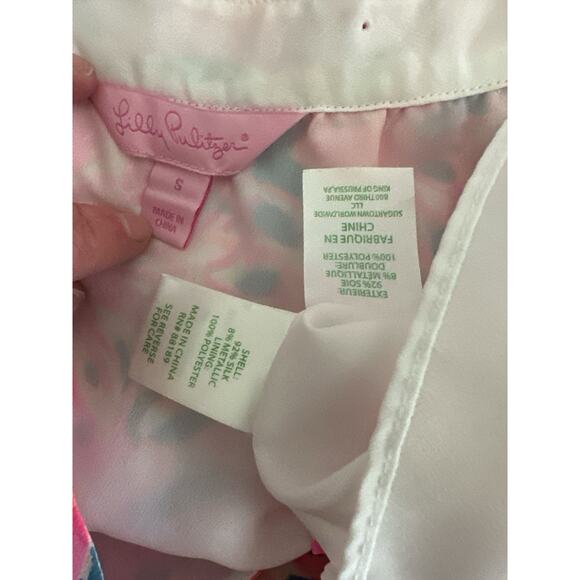 Lilly Pulitzer Matilda Silk Tunic Dress. Size S - Picture 9 of 9